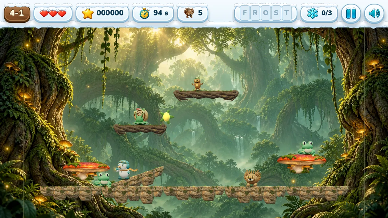 Chillwick: Seven Worlds — actual gameplay capture