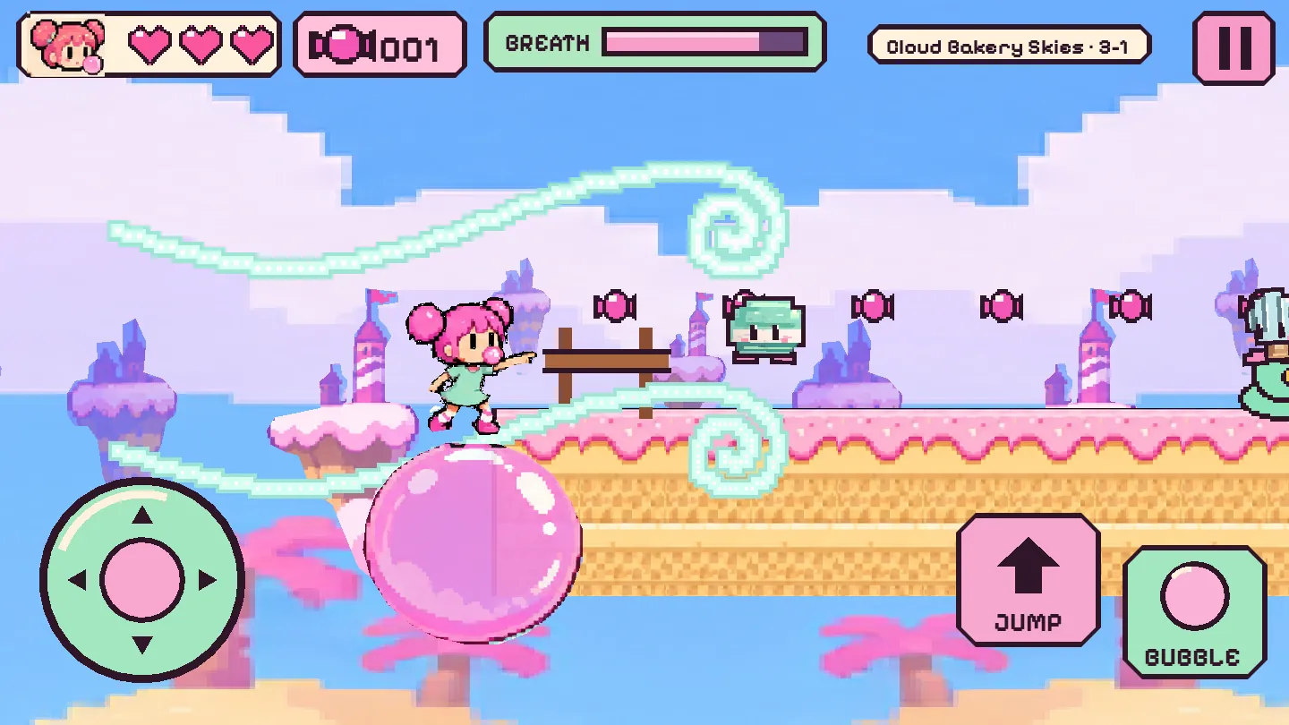Gumbelle — actual gameplay capture