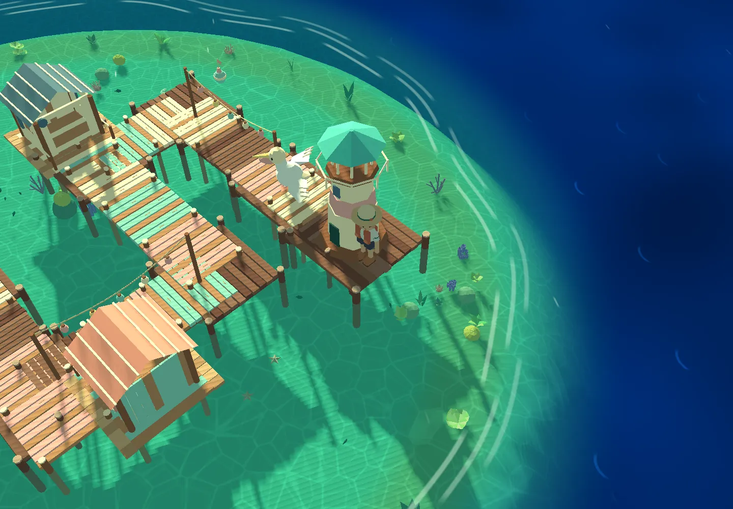 Lagoon Pier — actual gameplay capture